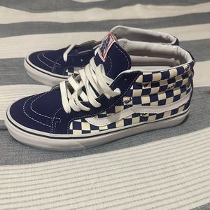 Pabst Blue Ribbon High Top Vans Size 9.5